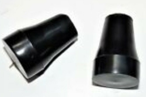 COPPIA SCARPETTE GOMMINI CAVALLETTO ORIGINAL PIAGGIO VESPA PX 125 150 200 TUTTE  - Foto 4 di 5