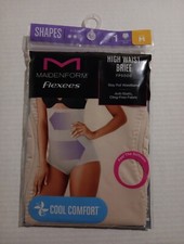 NEW SIZE M WOMEN MAIDENFORM FLEXEES COOL COMFORT FIRM CONTROL HIGH WAIST BRIEF
