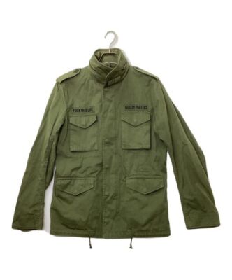 Wacko Maria Inner Skull Men's Olive Military Jacket