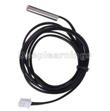 10PCS 1m NTC Thermistor accuracy temperature sensor 10K 1% 3950 Waterproof Probe