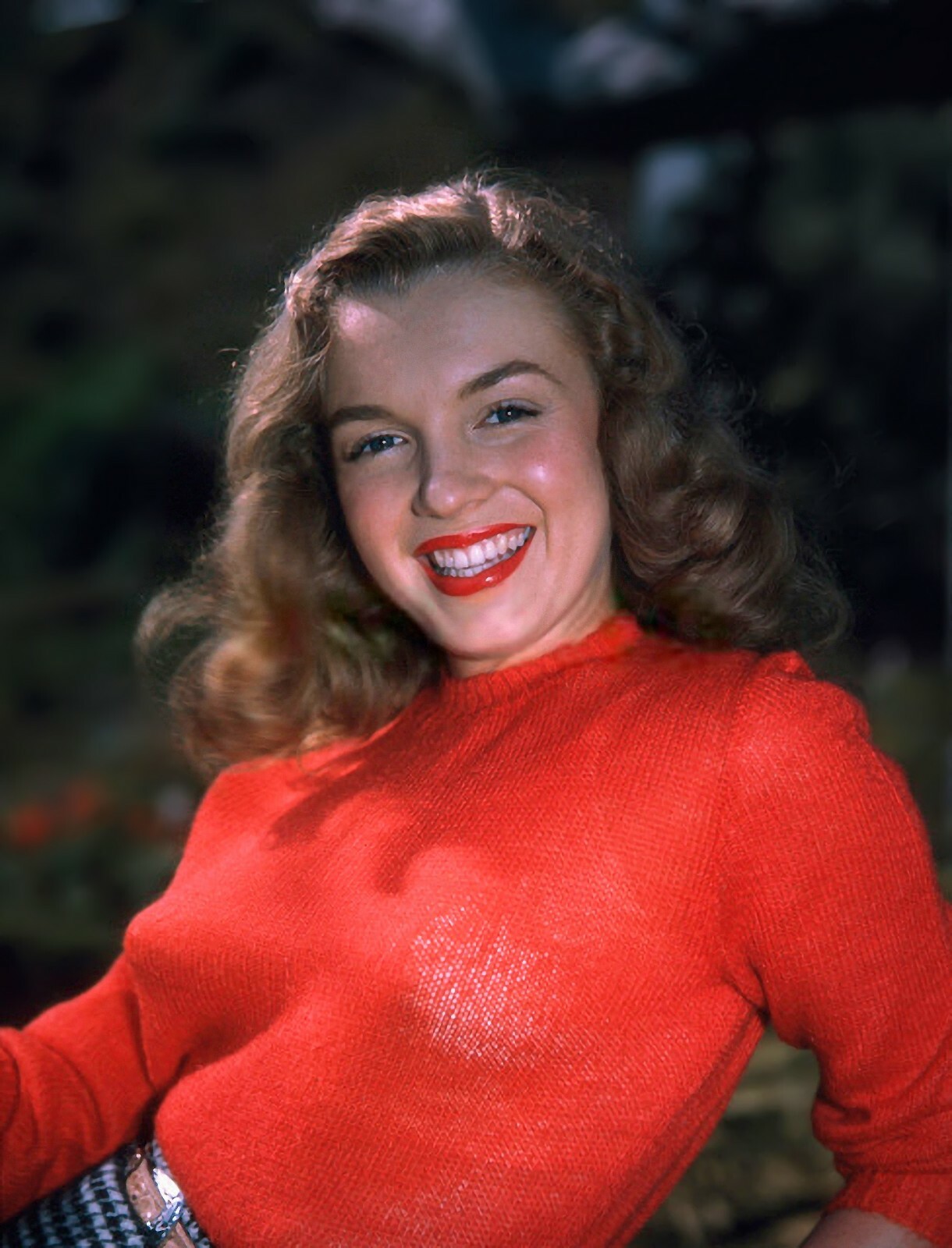 MARILYN MONROE NORMA JEANE REDSWEATER BEAUTY (1) RARE 8x10 GalleryQuality  PHOTO | eBay