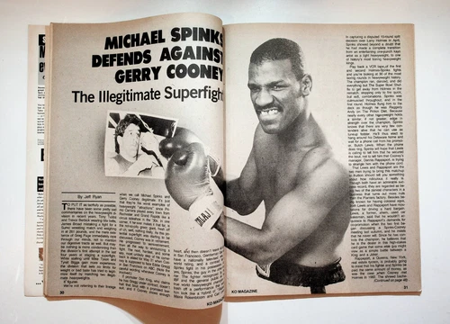 1986 September KO Knockout Boxing Magazine McGuigan Mike Tyson Michael Spinks - 画像5/8