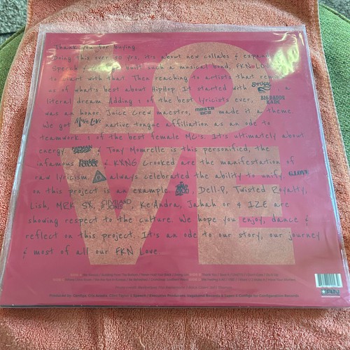 Arrested Development - For The FKN Love (Ruffnation) 12" Red/White Vinyl LP NEW - Foto 2 di 2