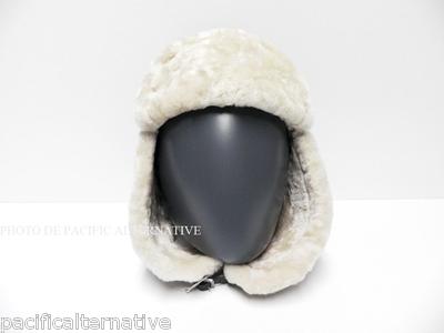 Chapka Serge Pariente Marron - Taille S Femme, Cuir Et Laine, Hiver, Neuf