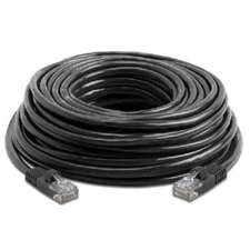100FT 100 FT RJ45 CAT6 CAT 6 HIGH SPEED ETHERNET LAN NETWORK Black PATCH CABLE