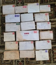 Lot Antique Love Letters Veda May (Gardner) Geddes Famous Film Star Teacher