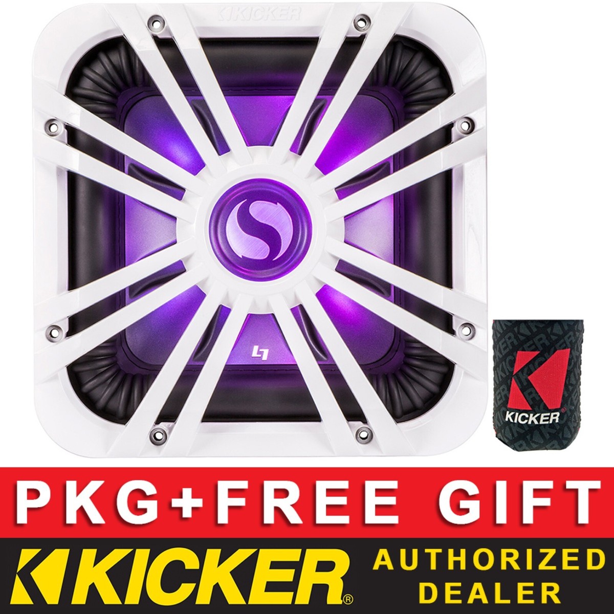 KICKER 44L7S124 CAR/MARINE AUDIO 12