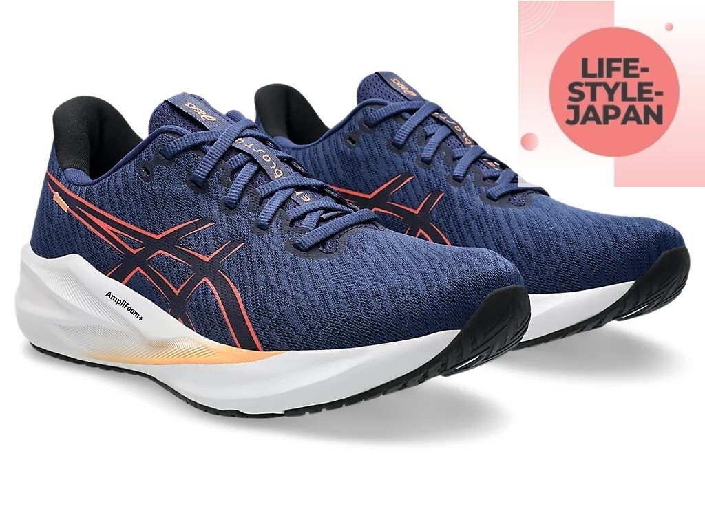 [アシックス] VERSABLAST 4 1011B984 (3027) ASICS VERSABLAST 4 STANDARD 1011B984 400 Indigo Blue/Coral