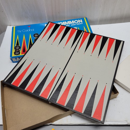 Vintage Backgammon and Acey-Deucey Board Game by Cardinal - Picture 3 of 3
