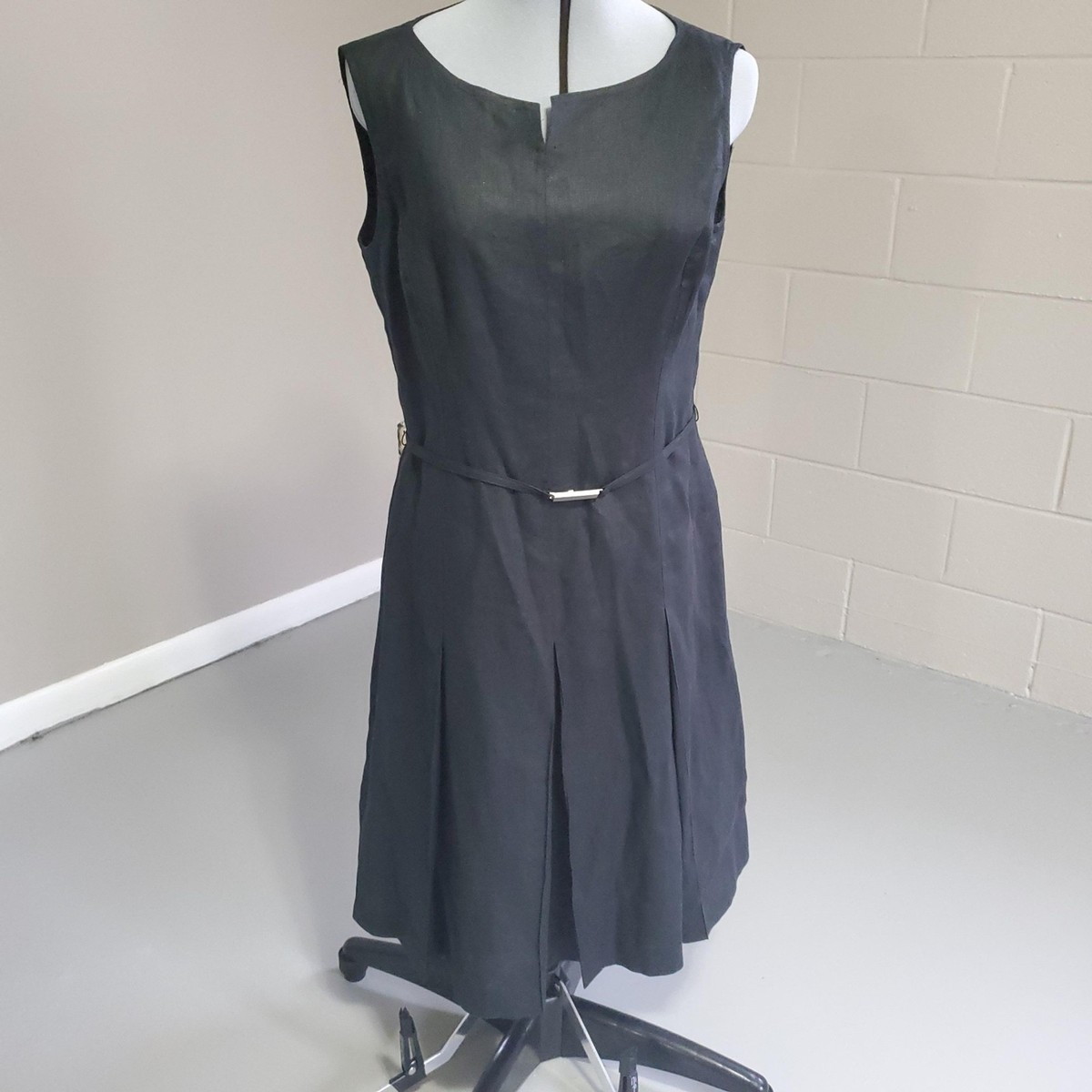 Linda Allard Ellen Tracy womens size 6 sleeveless 100 linen sheath midi dress | eBay Linda Allard Ellen Tracy womens size 6 sleeveless 100 linen sheath midi dress | eBay