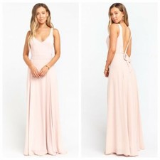 Show Me Your Mumu Dusty Blush Crisp Pink Jenn Bridesmaid Dress $200 sz XXS