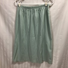 Vintage Made In USA Green Skirt 16 Career Office Work