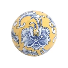 Ceramic Decorative Ball Bowl Filler Asian Italian Boho Orb Sphere Replacement F