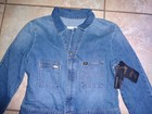 NWT Lee Union Alls Jumpsuit Women's Coveralls Mid Blue Denim One Piece - Size M — photo 5