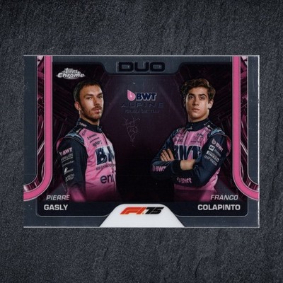 Pierre Gasly Franco Colapinto 2025 Topps Chrome Formula 1 #171