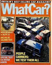 WHAT CAR? MAGAZINE DEC-1984 - Talbot Solara, Range Rover, Montego, Nissan 300ZX