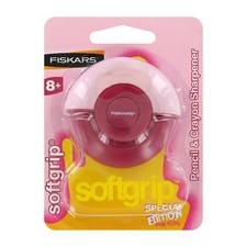Fiskars Softgrip Pencil and Crayon Sharpener Special Edition for Kids