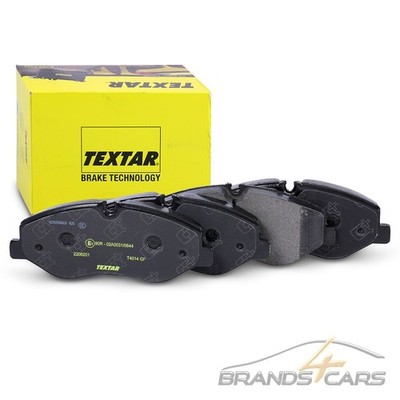 TEXTAR Q+ BREMSBELÄGE SATZ VORNE FÜR MERCEDES V-KLASSE VITO MARCO POLO W447