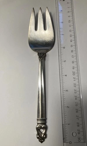 Big Fork  Sterling Silver International Royal Danish 88 g