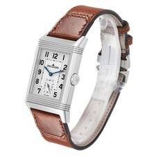 Jaeger LeCoultre Reverso Duoface Steel Mens Watch 215.8.D4 Q3848422 4