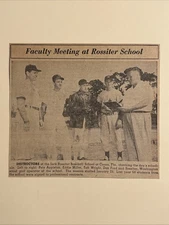 Jack Rossiter Eddie Miller Taffy Wright 1953 Sporting News Baseball 5X6 Panel