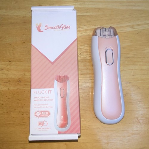 Smooth Glide ~ Pluck It ~ Hair Removal Epilator Wireless Portable Anti-Bacterial - Picture 3 of 4