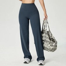  TO BN Straight Leg Leggings Yoga Pants Women Buttery High Waisted Tummy Cont