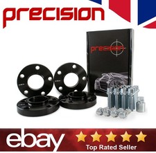Wheel Spacers 20mm Bolts and Locks For Audi Q5 Alloys - 2 Pairs