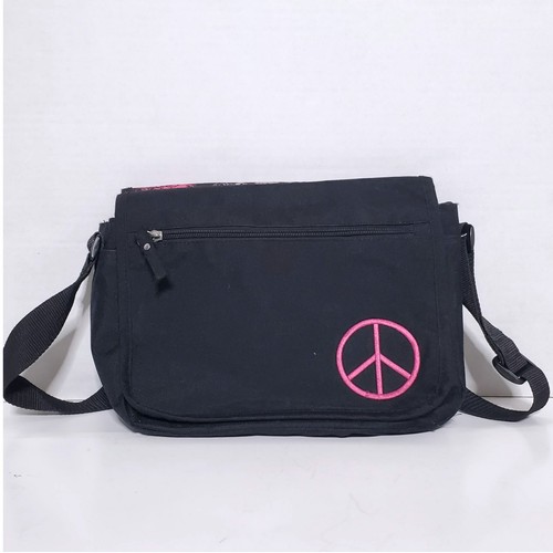 Y2K Bongo Rock Star Heart Wings Messenger Bag - Picture 4 of 9