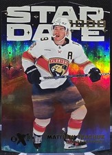 2023-24 Skybox E-X 2000 Star Date 3000 Matthew Tkachuk SD-10 FL Panthers