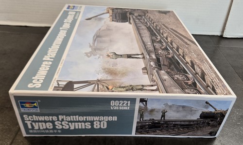 UNUSED TRUMPETER GERMAN ARMY SCHWERE PLATTFORMWAFEN TYPE SSYMS 80 MODEL 00221 - Picture 6 of 7