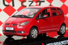 Mitsubishi Colt 5-door hatchback die-cast model, 1:43 scale, by VITESSE, Red
