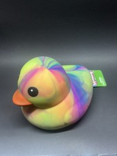 Sunny Days Jumbo Squeezy Duck Tie-Dye Squishy Stress Relief Toy