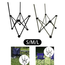 Pied de chaise pliante en forme , support de chaise de camping, support de