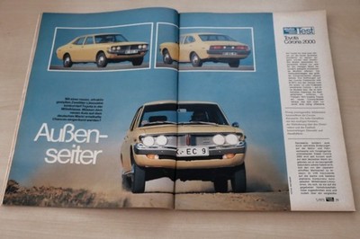 Auto Motor Sport AMS 05/1973 Toyota Corona 2000 mit 89PS im TEST auf 7 Seiten