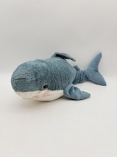 IKEA Shark Plush Blahaj Baby Blue Stuffed Fish Kids Room Pillow 20"
