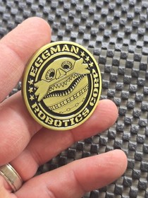 Robotnik Sonic Sega Shop UK Coin Medal Exclusive Rare Promo GENESIS SATURN CD 32