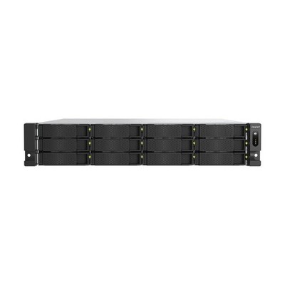 QNAP TS-h1277AXU-RP 12-Bay 2U Rackmount NAS Enclosure, AMD Ryzen 7 7000, 32GB RA