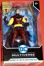 McFarlane DC Multiverse Batman of Zur-En-Arrh Unmasked Gold Label