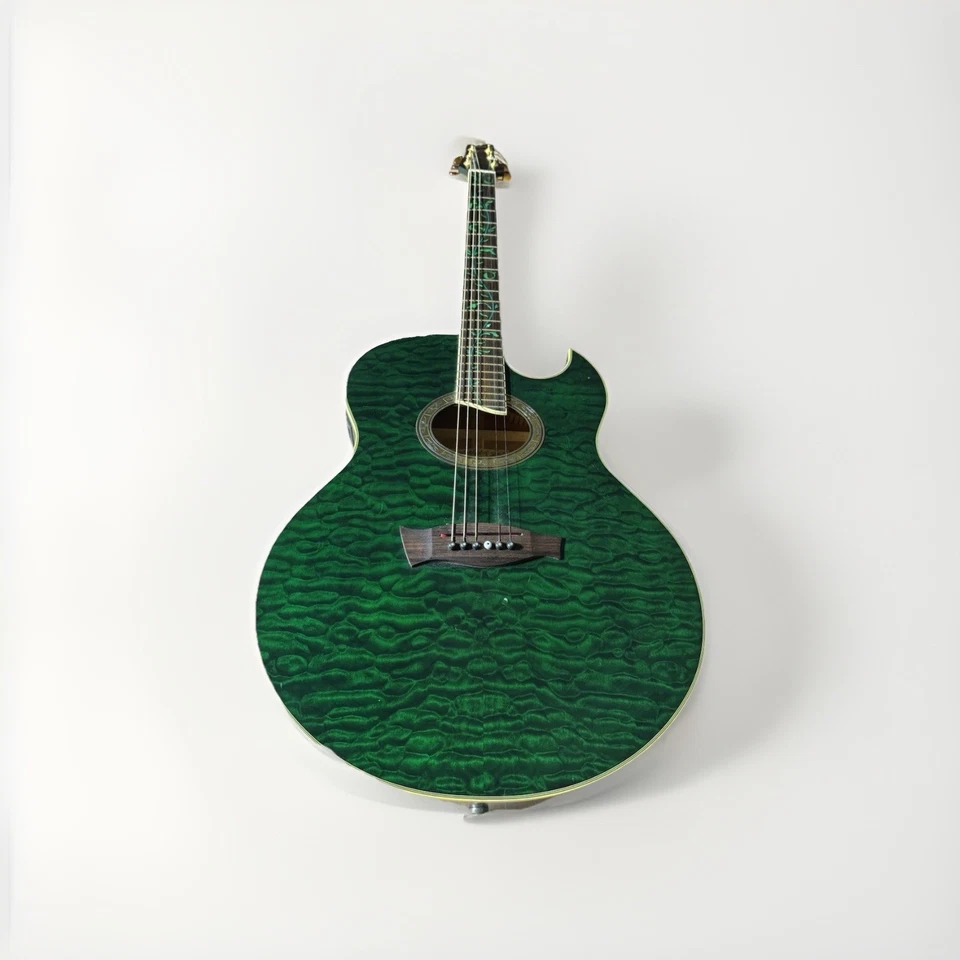 Guitarra Acústica-E Ibanez Euphoria EP7 Steve Vai Firma Firma Firma Insignia Foto 3 de 4