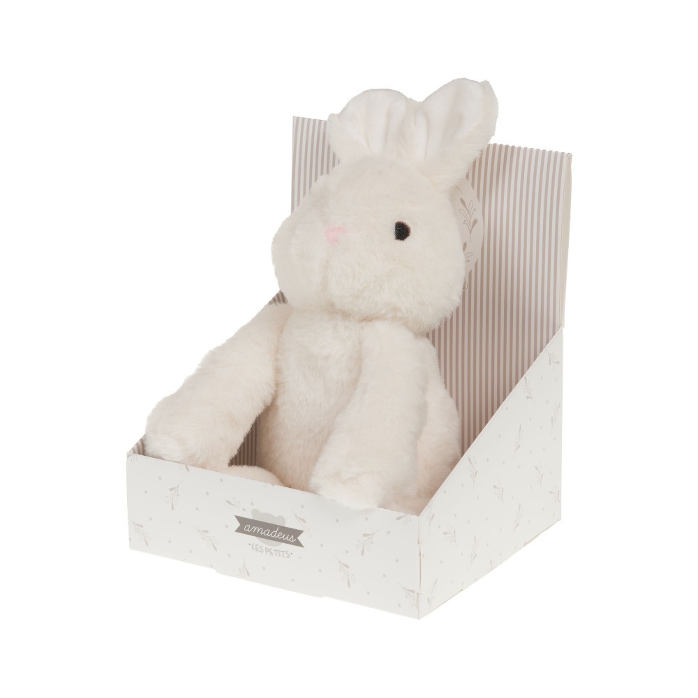 Peluche mon Lapin tout doux, idée cadeau de naissance 14.5x16.5 cm