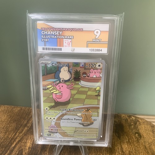 Chansey graded ACE 9 for sale on eBay