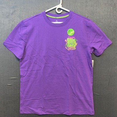 NWT Disney California Adventure Oogie Boogie Bash T-shirt Glow In Dark MEDIUM 
