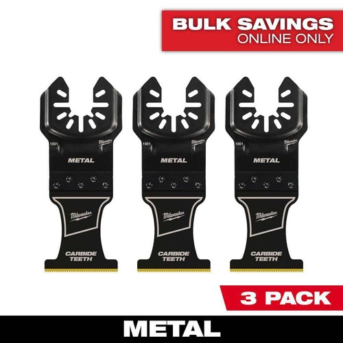 Milwaukee 1-3/8 in. Carbide Universal Fit Extreme Metal Cutting Blade