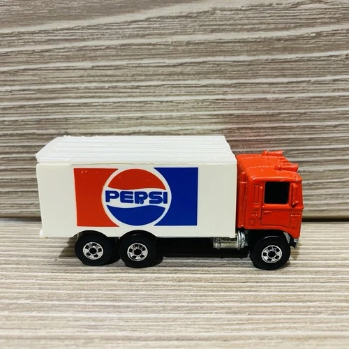 Vtg 1979 Hot Wheels Red Pepsi Delivery Truck Diecast Toy Vehicle Mattel Malaysia