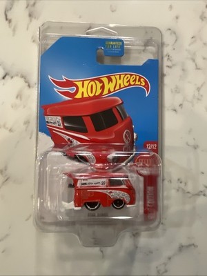 2016 Hot Wheels RED EDITION KOOL KOMBI Target Exclusive VW Bus (In Protector)