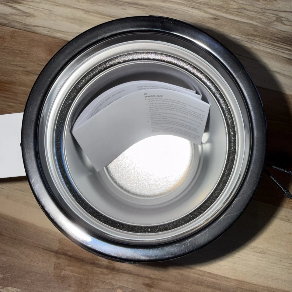 Termo 16 oz acero inoxidable aislado tarro de comida fría/caliente con cuchara plegable Foto 3 de 4