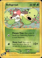 Bellsprout 68/147 LP Common Aquapolis Pokemon on eBay