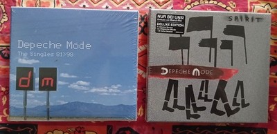 2 x  Depeche Mode 2 CD Box Album - SPIRIT + The Singles 81   98 - mint