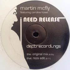 Martin McFly - I Need Release, 12", (Vinyl)